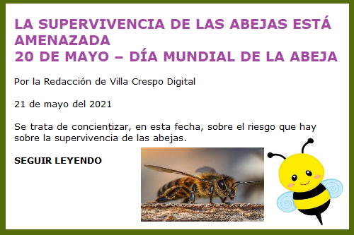 ABEJAS SUPERVIVENCIA